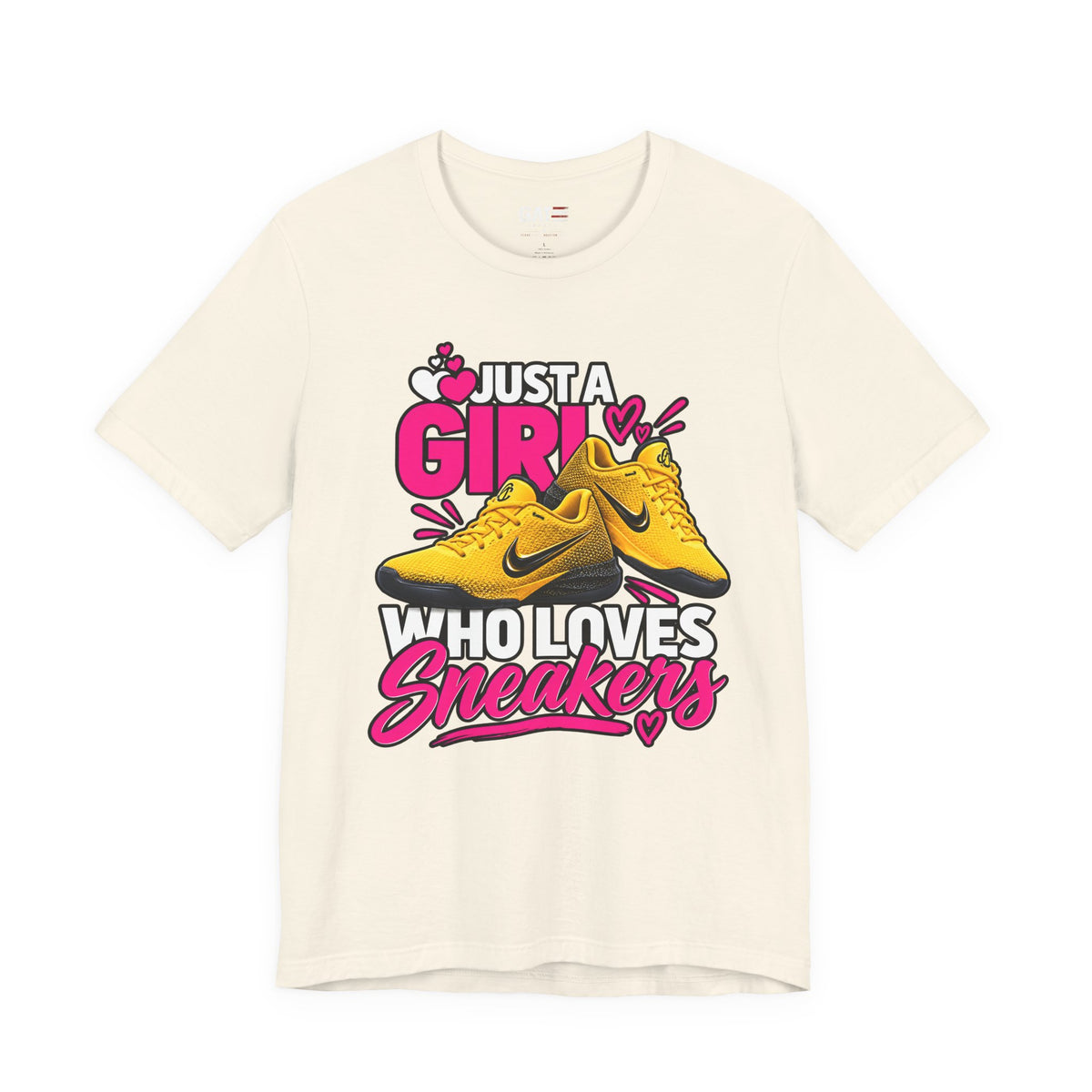 Caitlin Clark Caitlin 1s Just a Girl Sneaker Shirt | Style 3