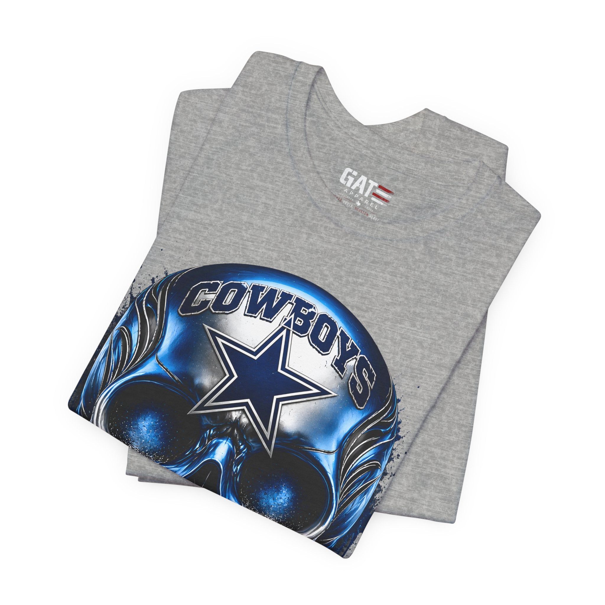Custom Your Choice|NFL Team Skull T-Shirt — Fan Pride Graphic Tee