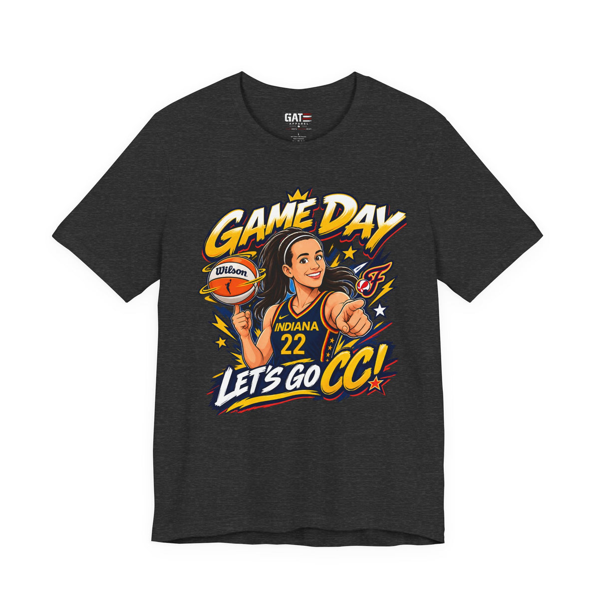 Caitlin Clark #22 Fever Up Shirt | Indiana Fever WNBA Tee