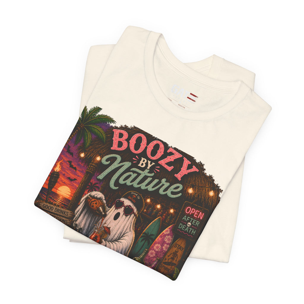 Summerween Shirt, Spooky Beach Shirt, Ghost Beach Tee, Halloween Beach Shirt, Coastal Halloween Tee, Tropical Ghost Shirt