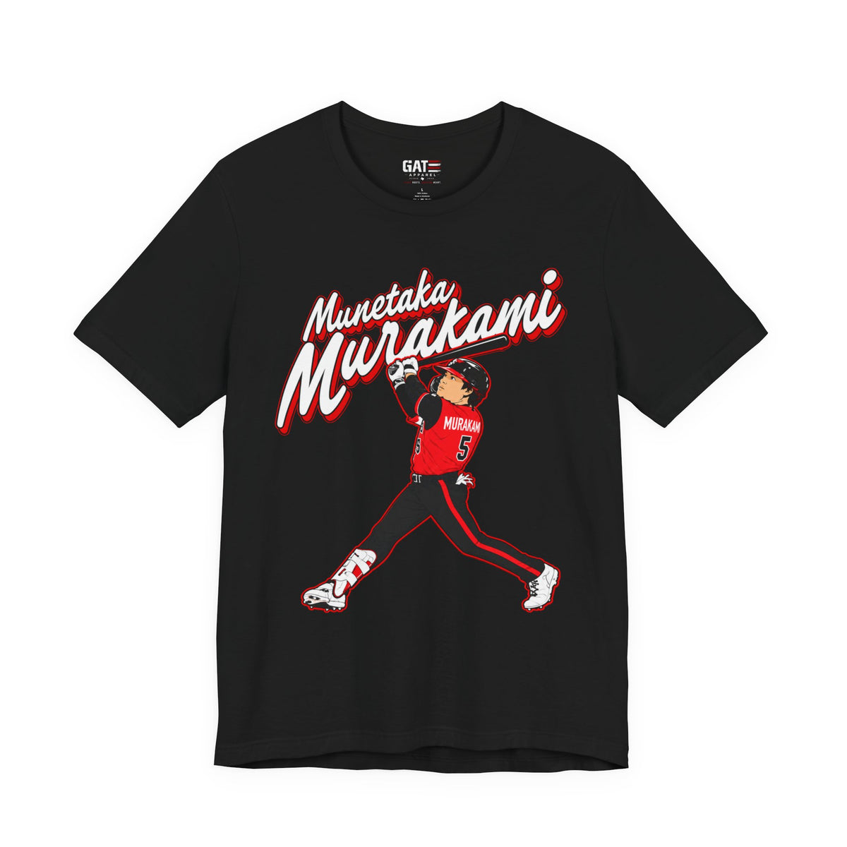 Chicago White Sox Munetaka Murakami Baseball Player Tee — Retro Japan Pro Baseball T-Shirt