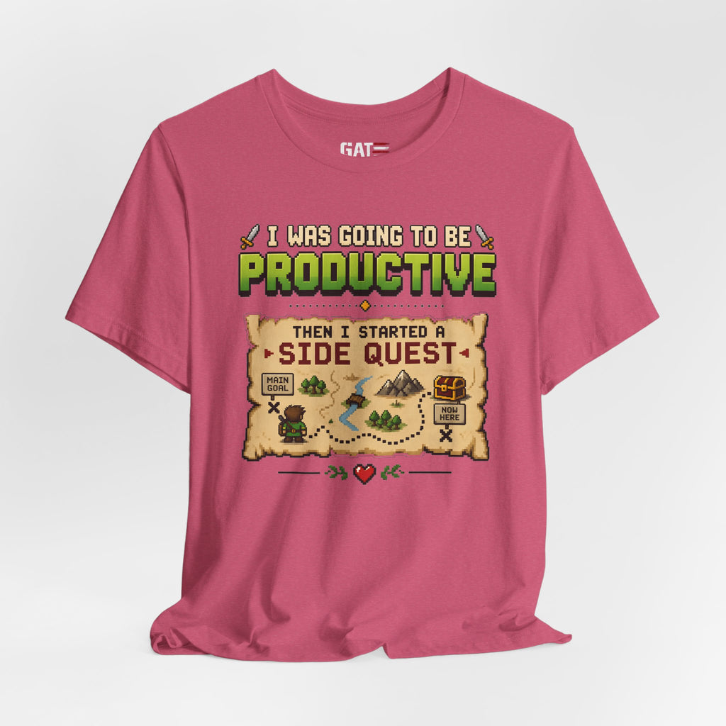 Side Quest Shirt | Retro Gaming Tee
