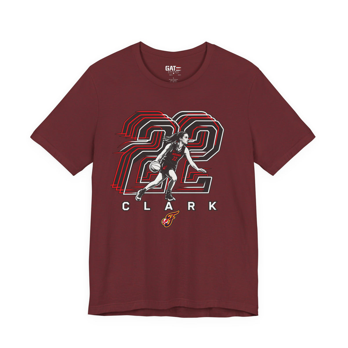 Caitlin Clark #22 Basketball Shirt | Indiana Fever WNBA Tee