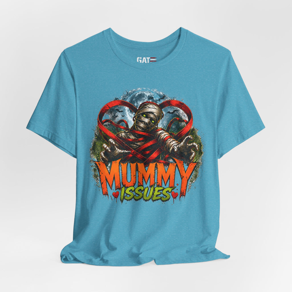 Mummy Issues T-Shirt - Funny Retro Halloween Mummy Graphic Tee