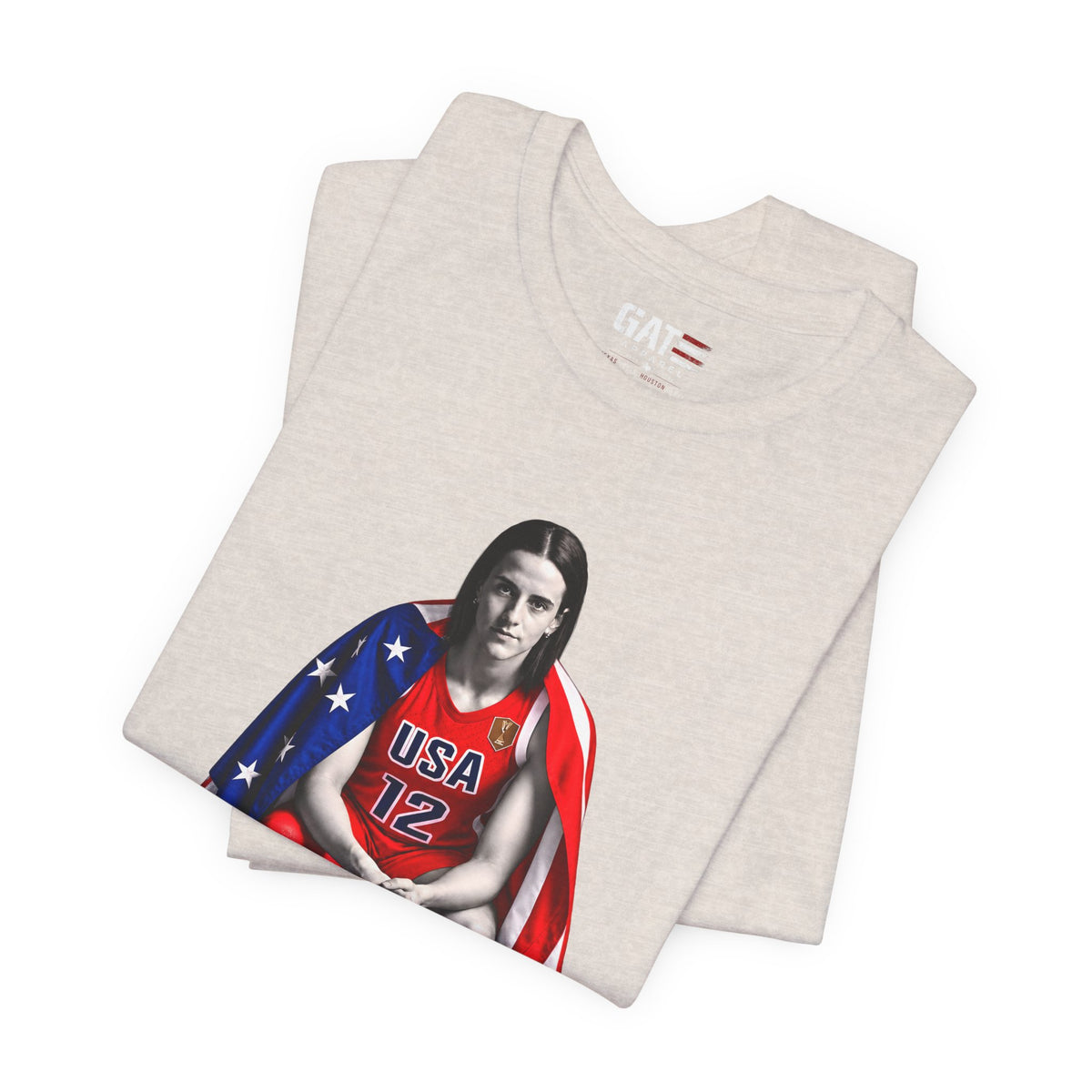 Caitlin Clark Team USA Shirt | Indiana Fever WNBA Tee