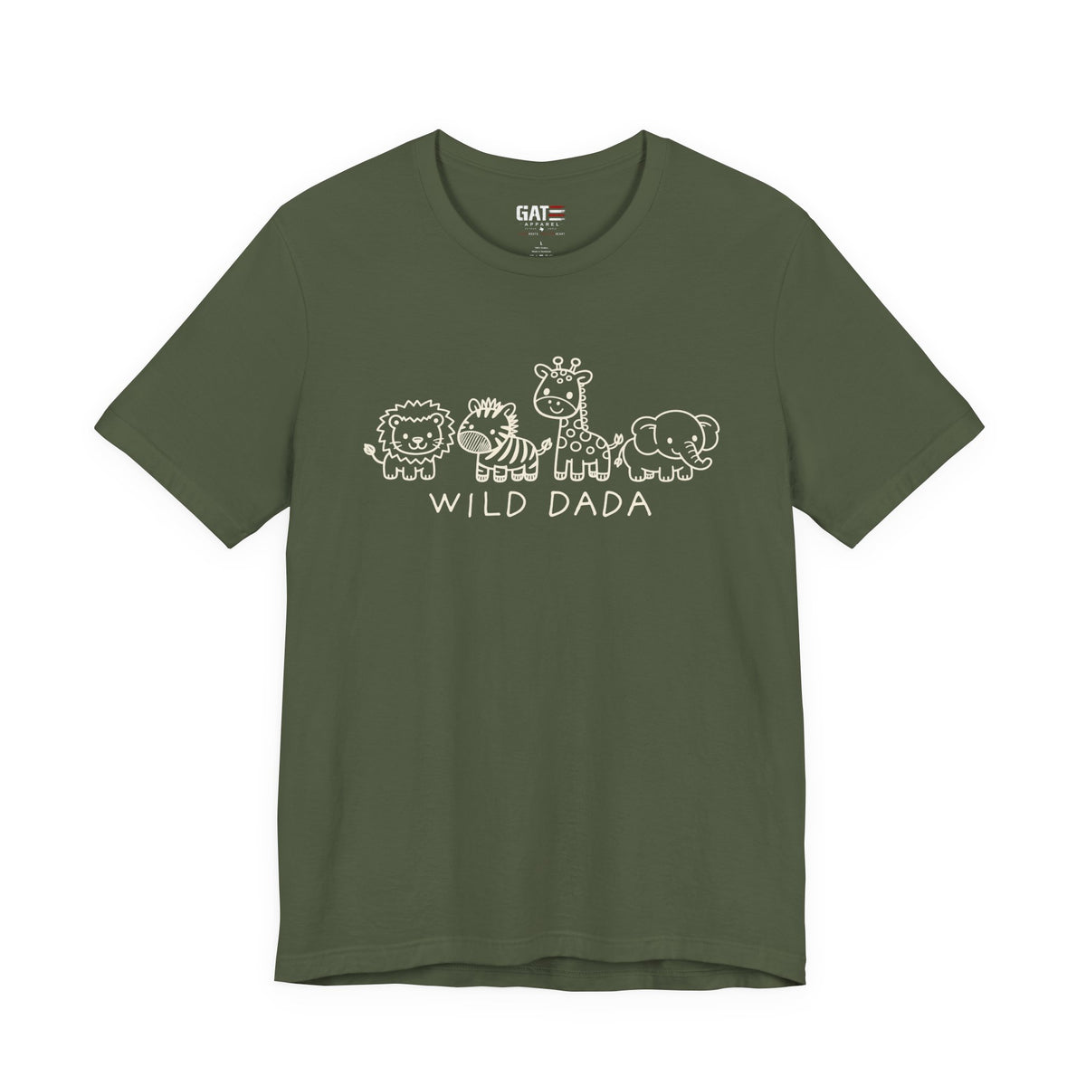 Wild Dada Safari Animal T-Shirt – Cute Graphic Tee for Dads - product image 11