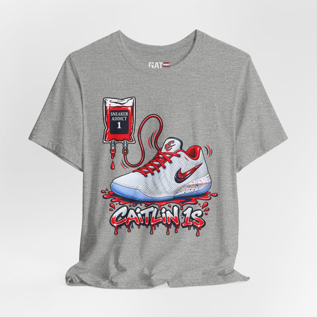 Caitlin Clark Caitlin 1s Addict Whites Sneaker Shirt