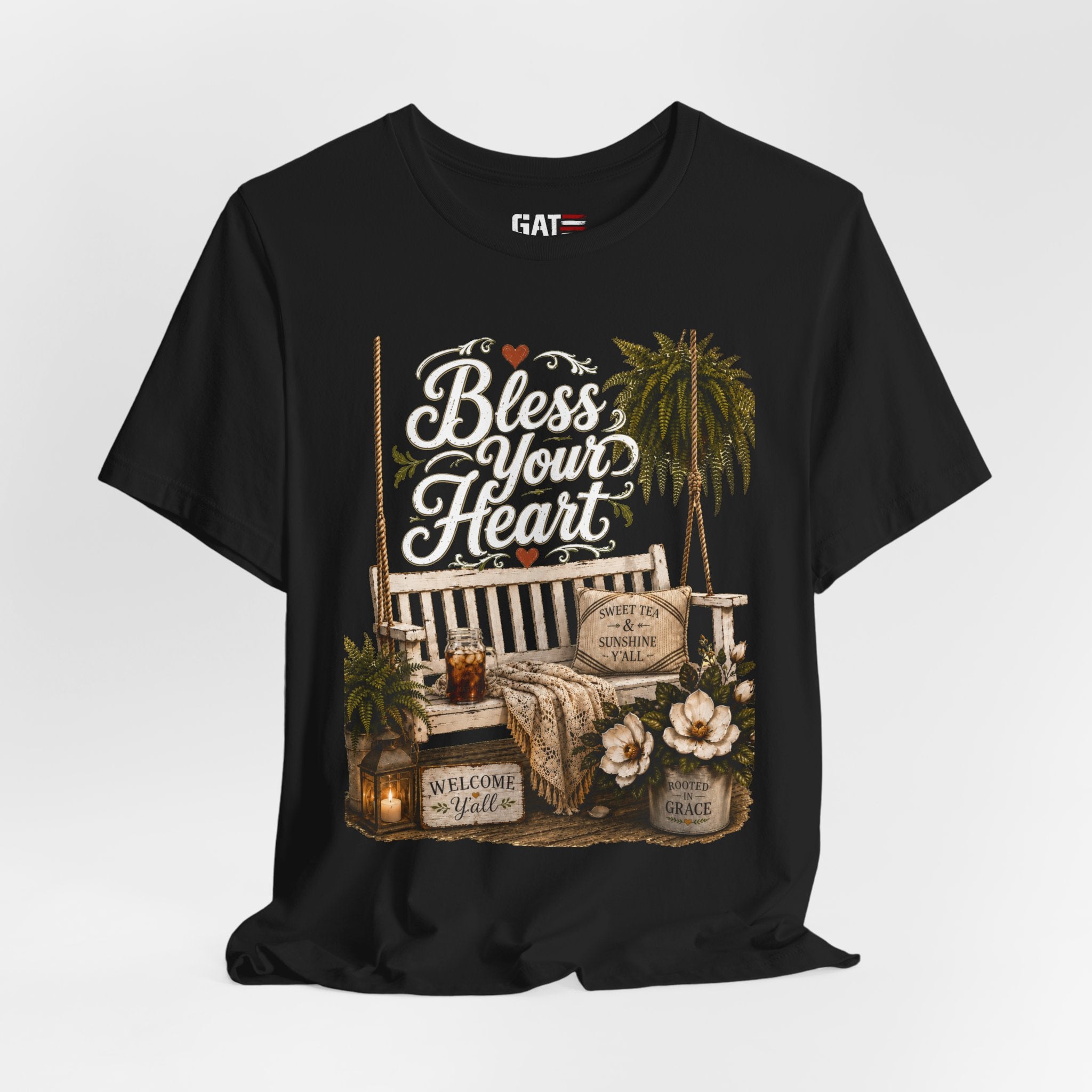 Funny Southern Shirt, Bless Your Heart Tee, Southern Humor Graphic Tee, Magnolia Floral Shirt, Country Girl Gift, Farmhouse Style Tee
