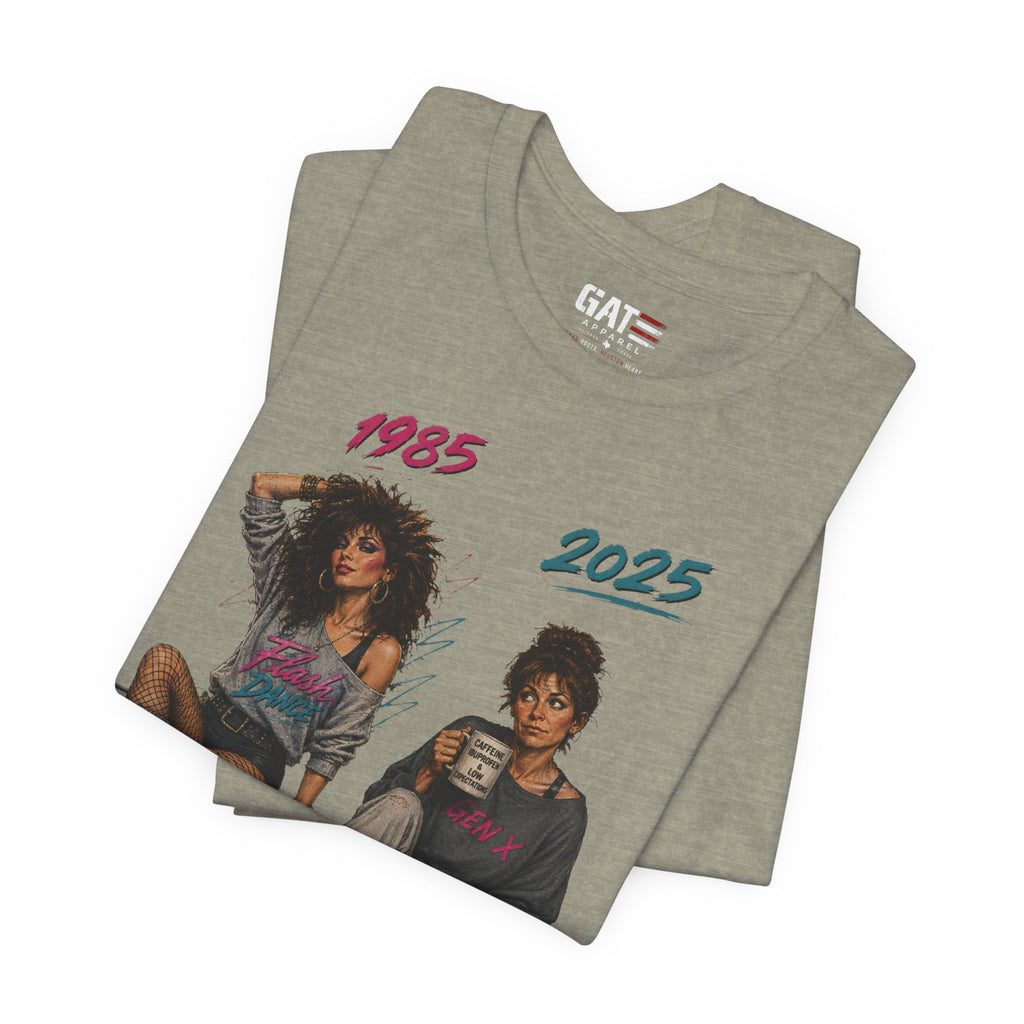 Retro 80s Vibes Tee — "1985 2023 Same Deal?" Graphic T-Shirt