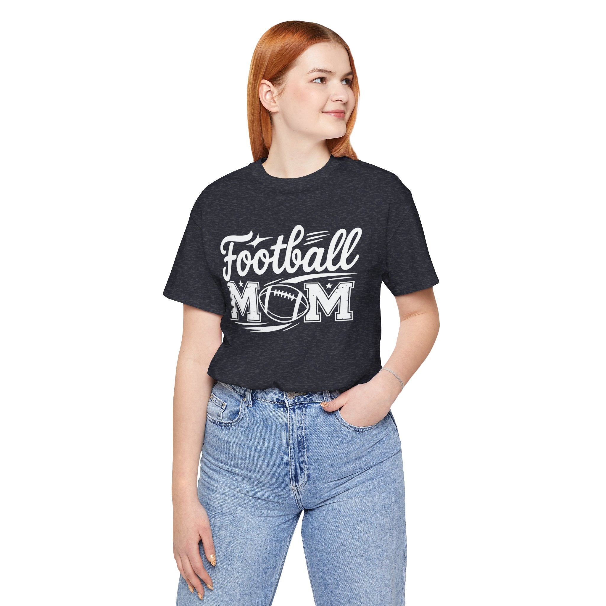 Football Mom Personalized Shirt Custom Player Name Number Game Day Tee