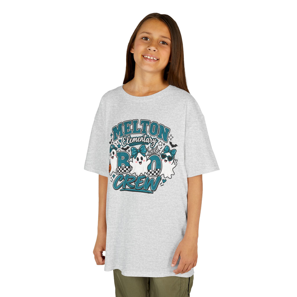 Melton Elementary Kids Boo Crew' Halloween T-Shirt