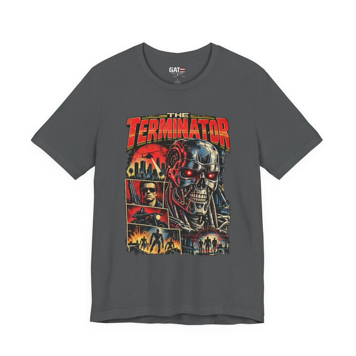 Terminator Shirt | Retro Sci-Fi Robot Movie Graphic Tee