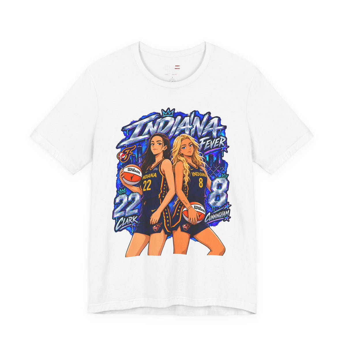 Caitlin Clark & Sophie Cunningham Anime Shirt | Style 2