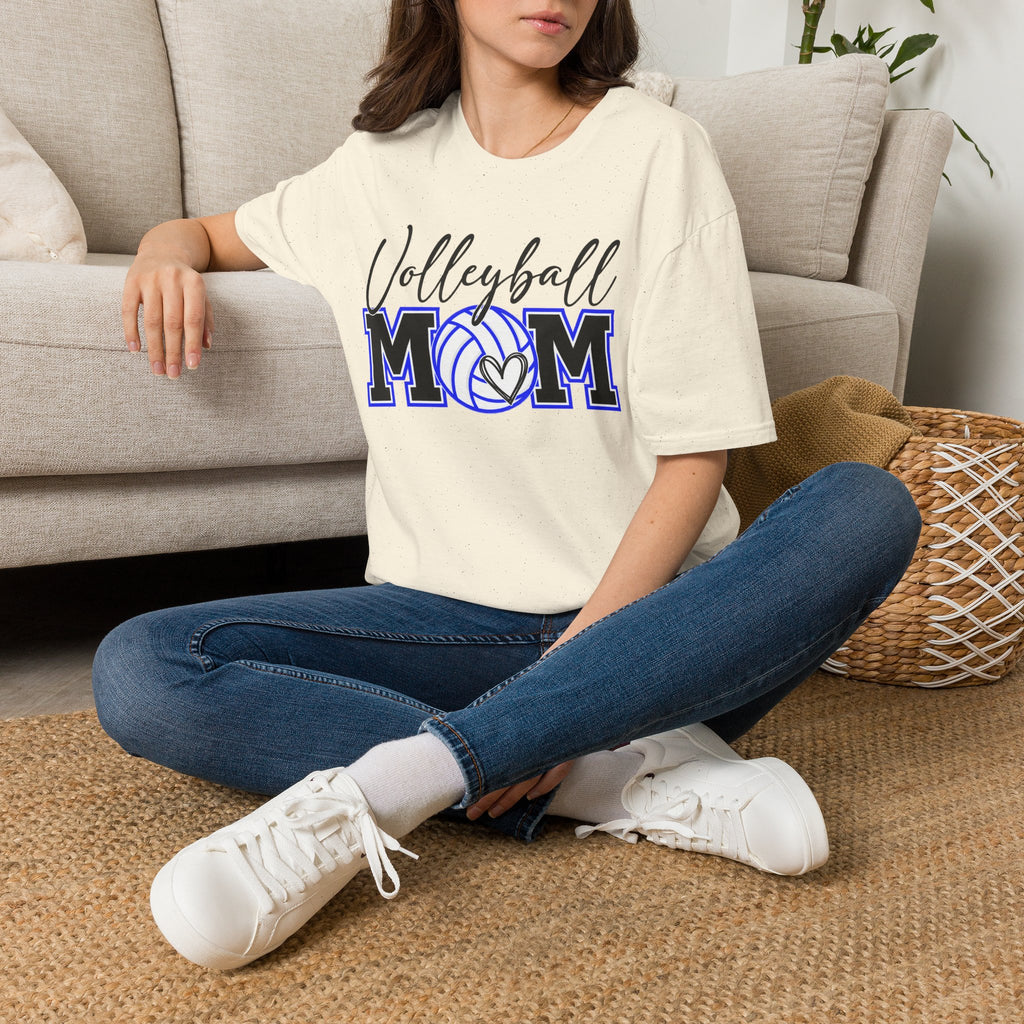 Volleyball Mom T‑Shirt – Custom Name