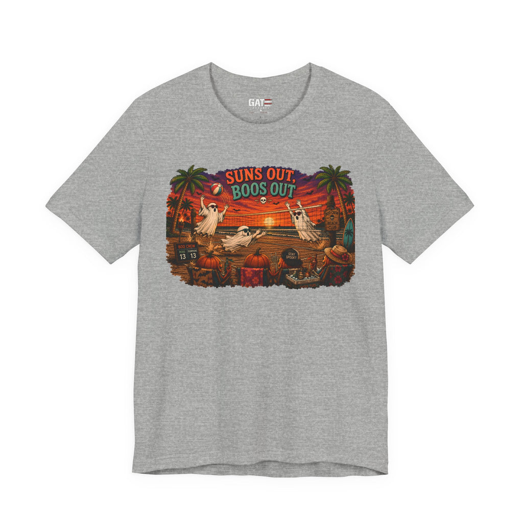 Summerween Spooky Beach Shirt | Tropical Ghost Tee Style 14