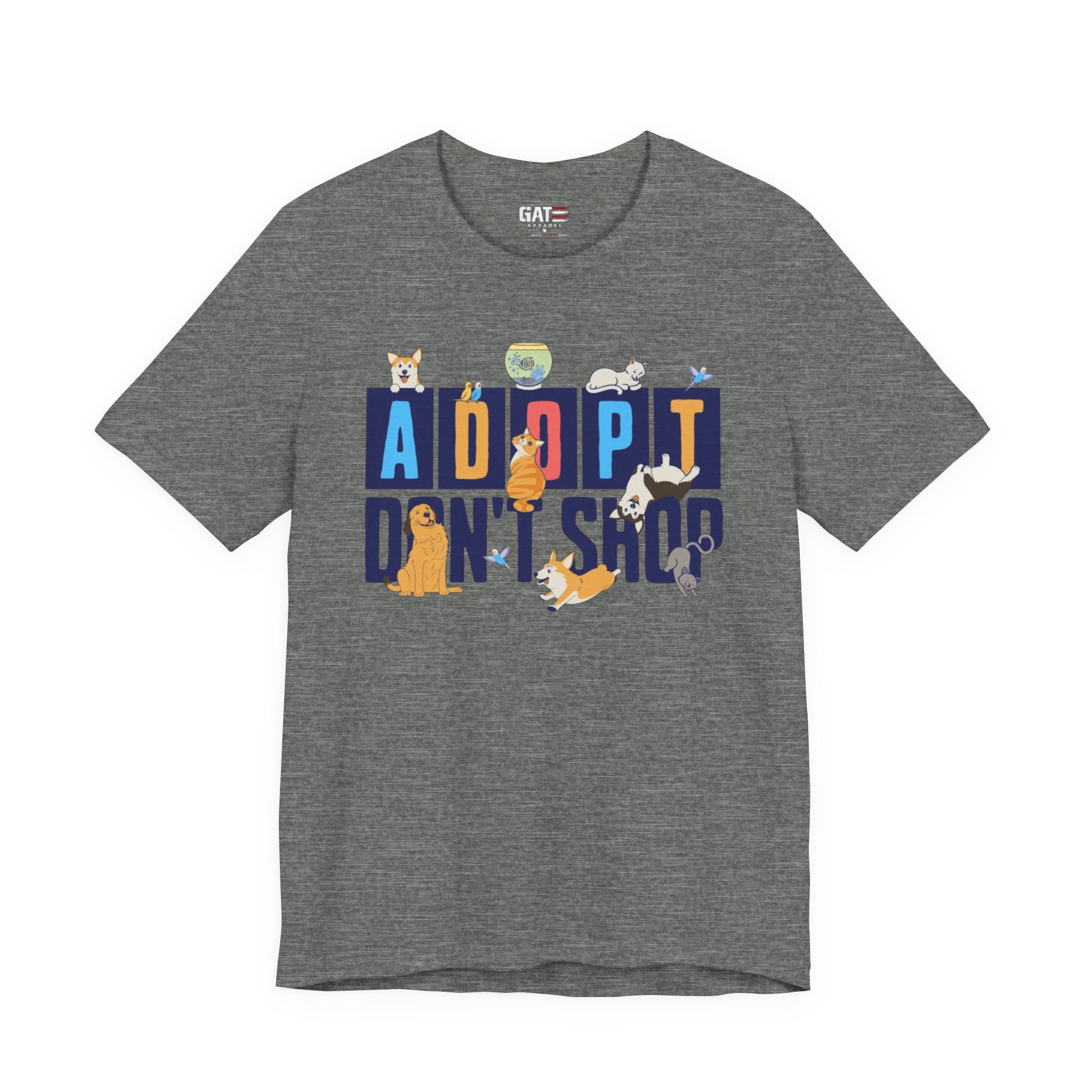 Adopt Don't Shop Rescue Pet T-Shirt