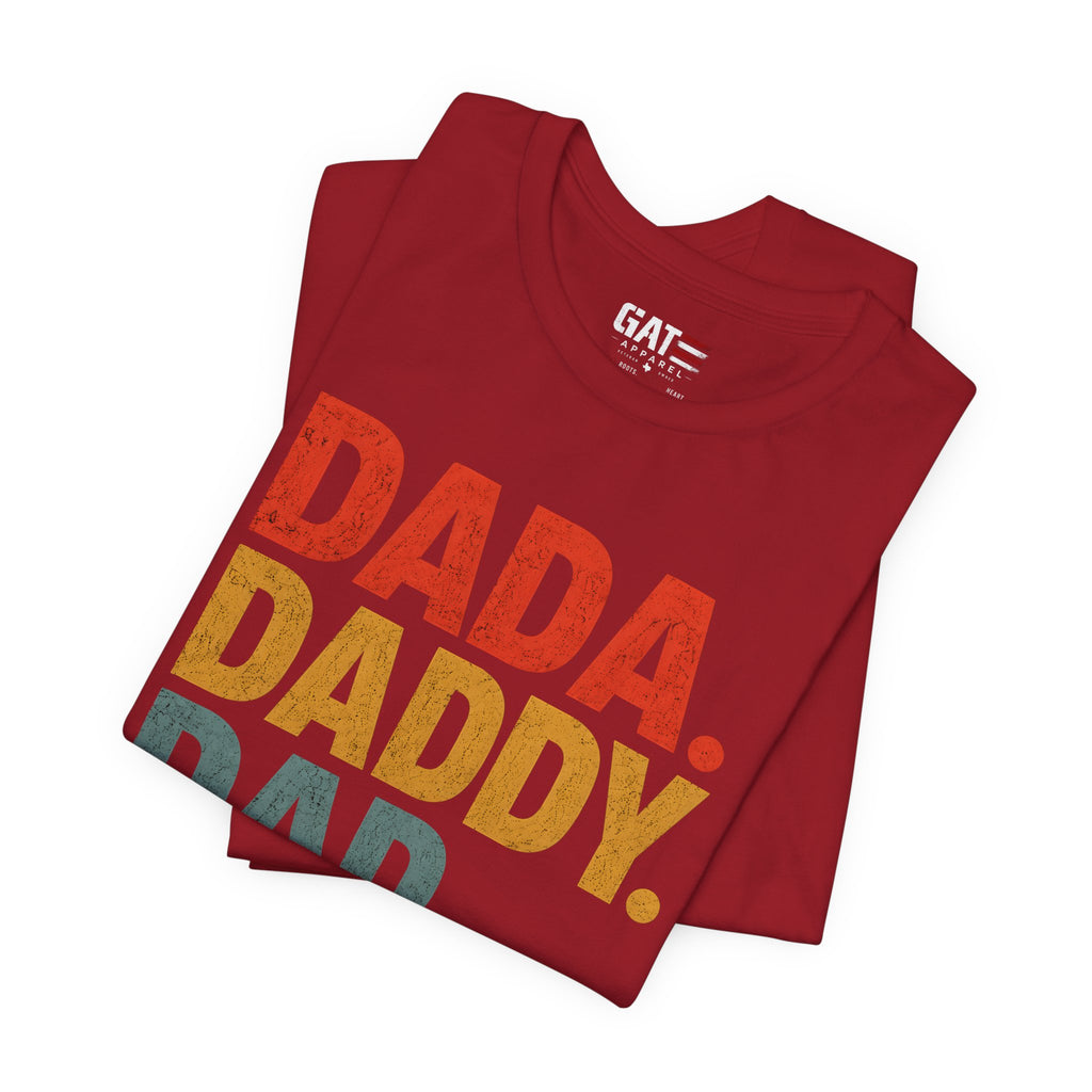 Funny Dad Shirt, Dada Daddy Dad Bruh Tee, Fatherhood Humor Shirt, Father's Day Gift for Dad, New Dad Gift Tee, Dad Life