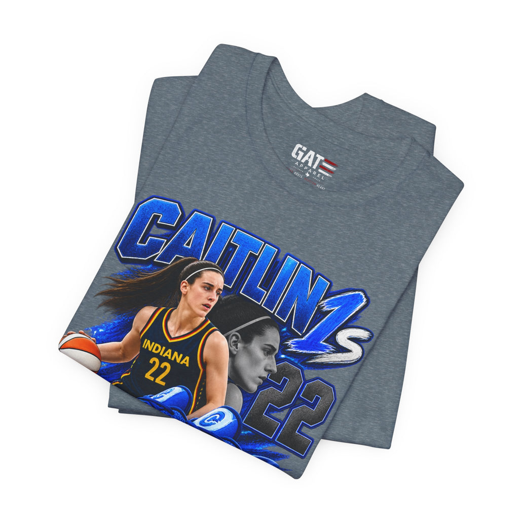 Caitlin Clark Caitlin 1s Blue Racer Sneaker Shirt