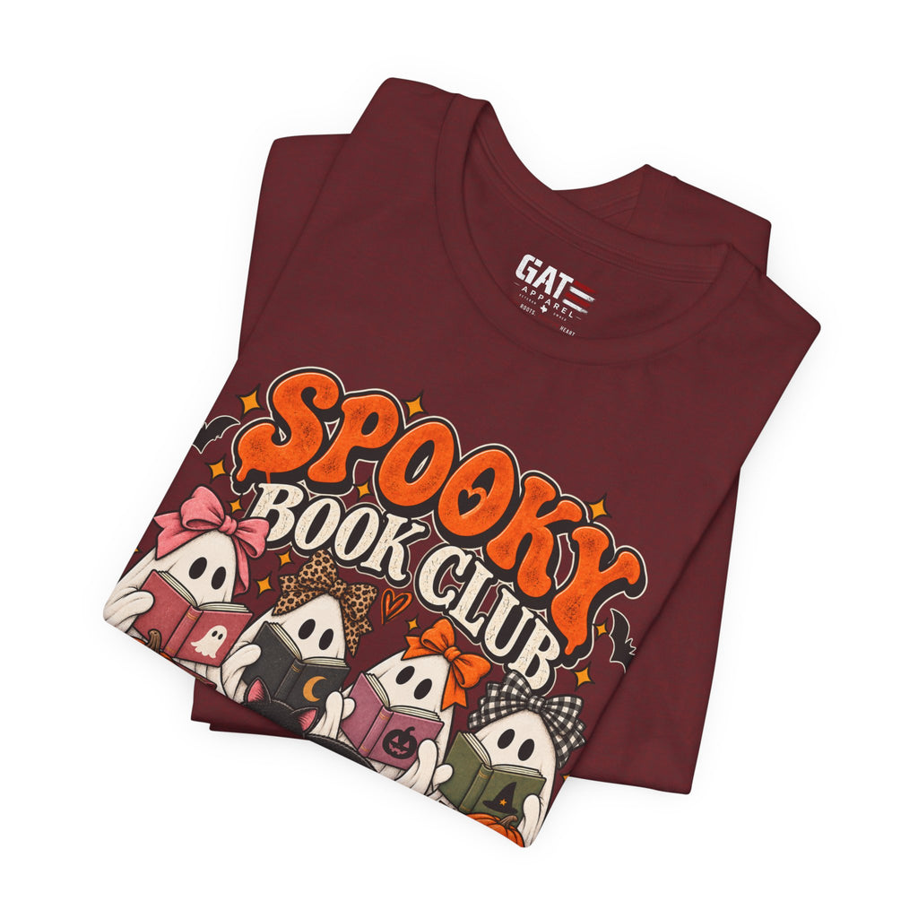 Spooky Book Club Halloween Shirt | Ghost Reading Tee