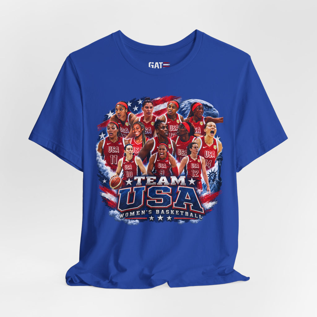 Team USA Women's Basketball Shirt | FIBA Tee 2026 Design 3