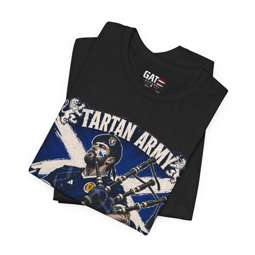 Scotland World Cup Soccer Shirt, Tartan Army Fan Tee, No Scotland No Party Shirt, Scottish Football Supporter Gift