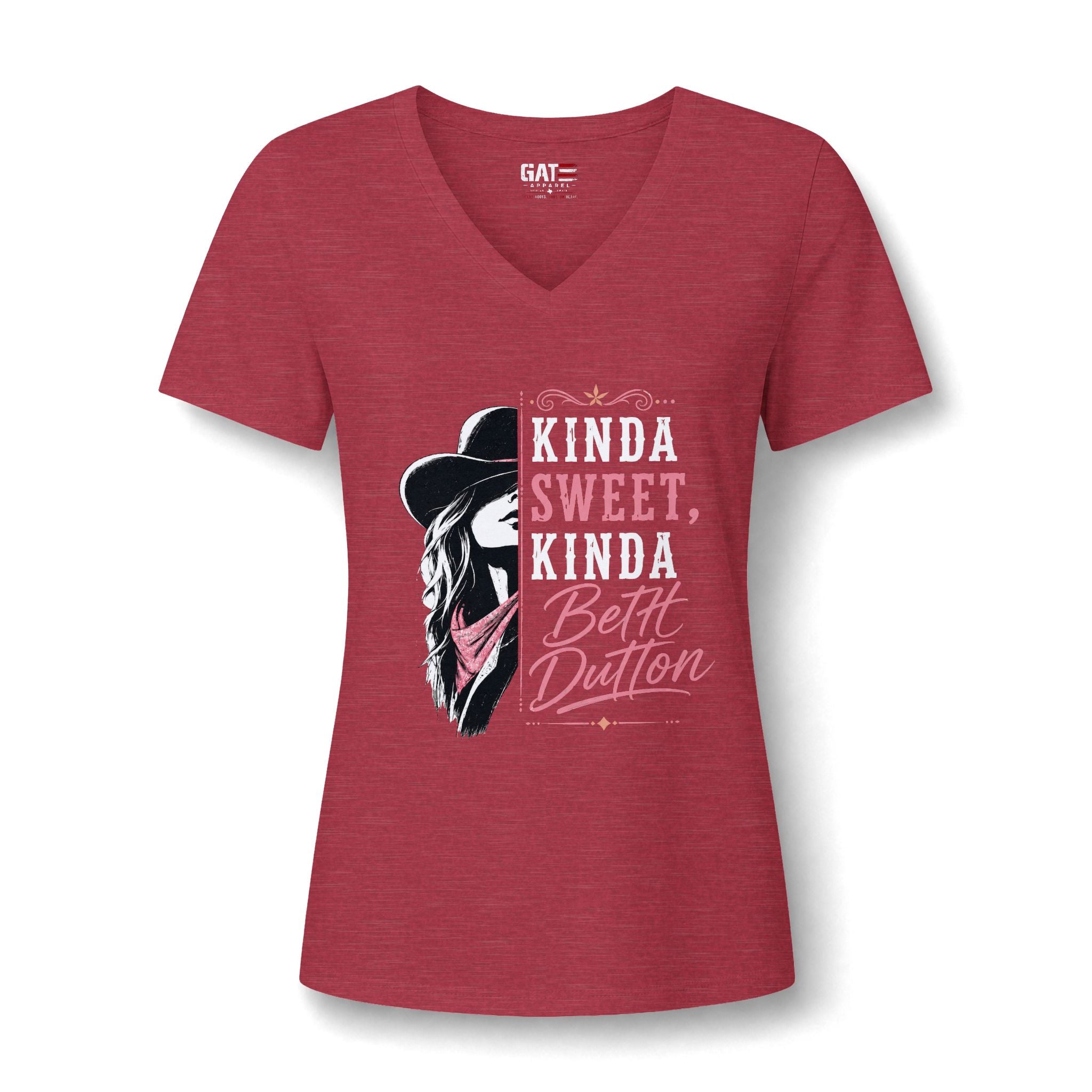 Kinda Sweet Kinda Beth Dutton V‑Neck Tee