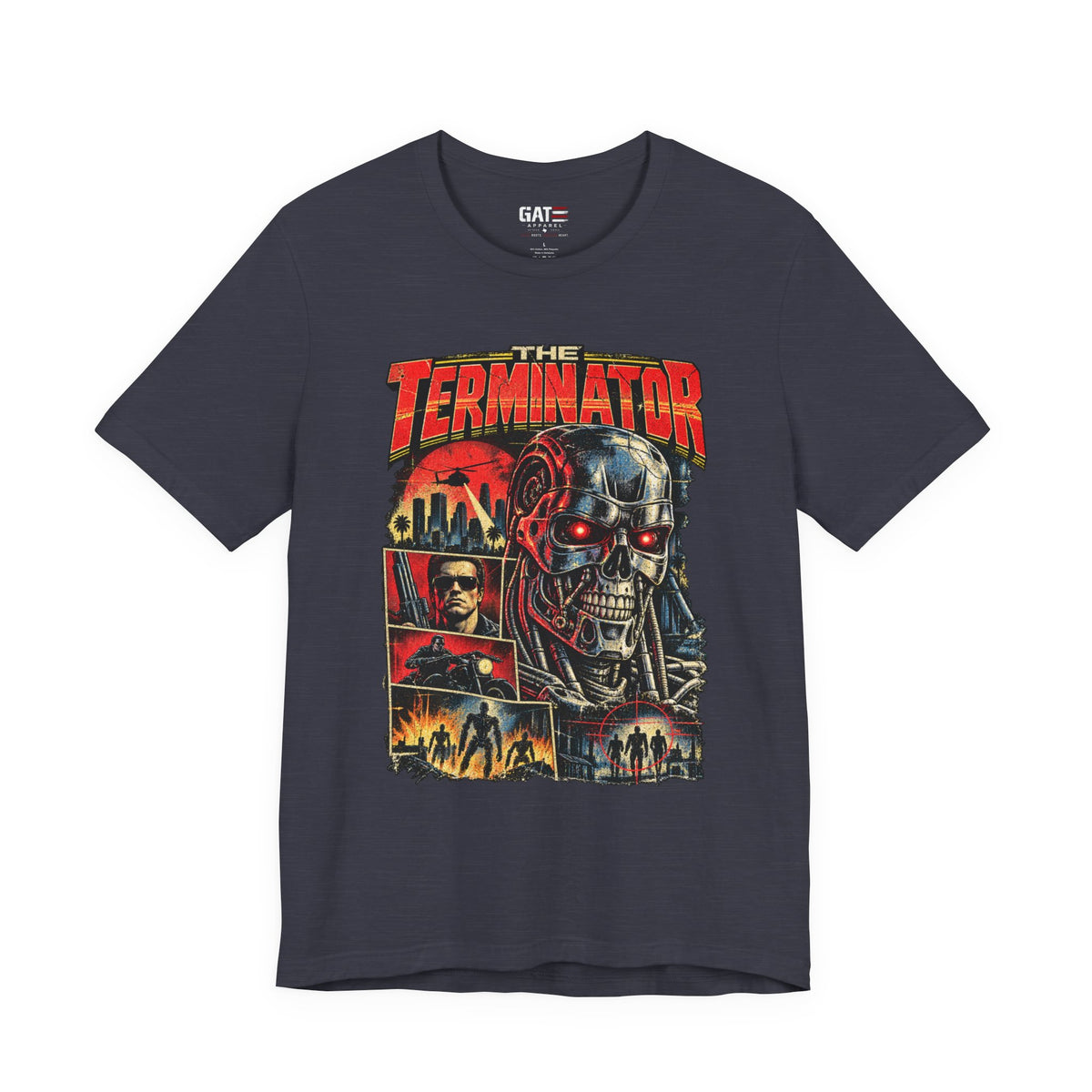 Terminator Shirt | Retro Sci-Fi Robot Movie Graphic Tee