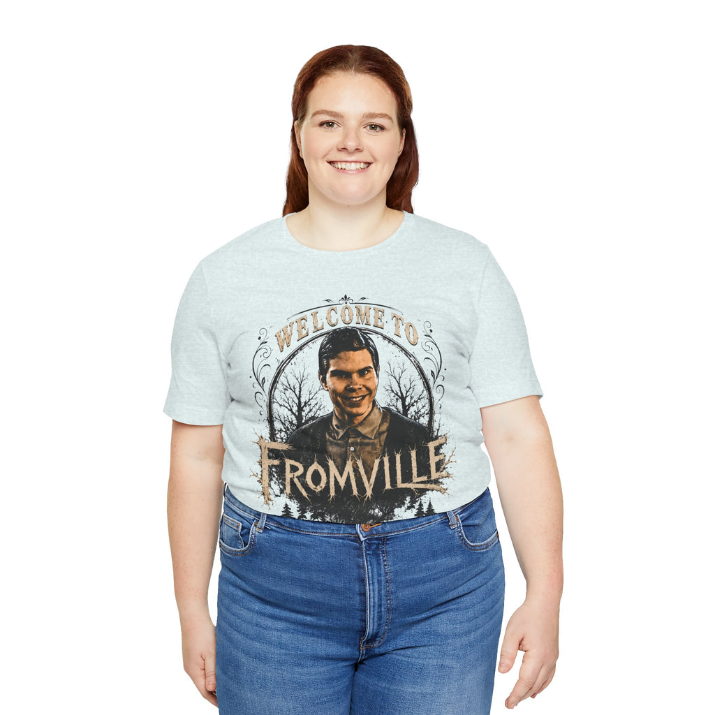 Welcome to Fromville Horror Tee| Smiley Shirt