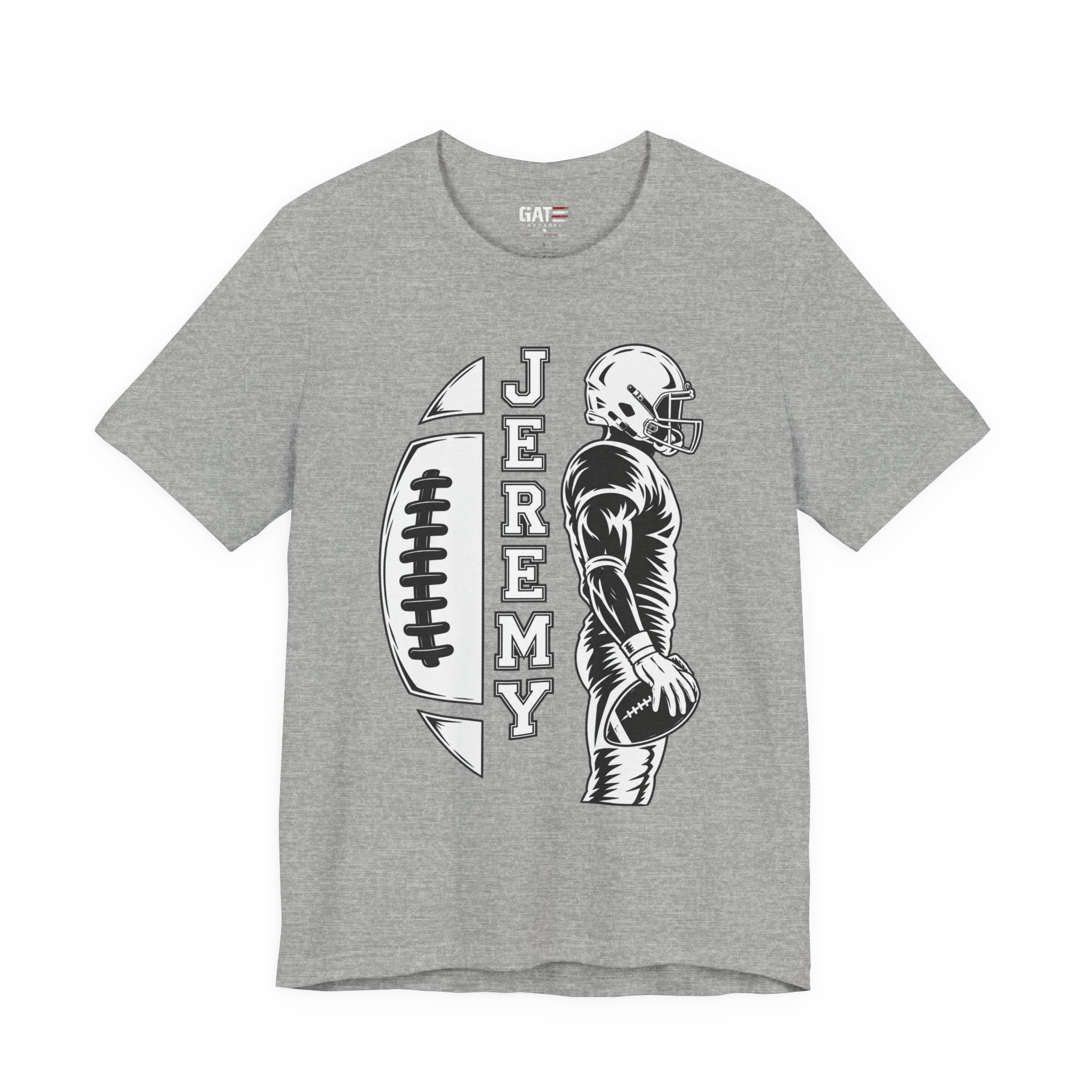 Football Mom Personalized Shirt Custom Player Name Number Game Day Tee
