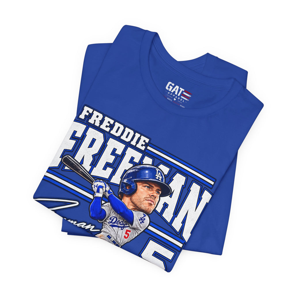 Freddie Freeman Los Angeles Dodgers #5 Baseball Tee