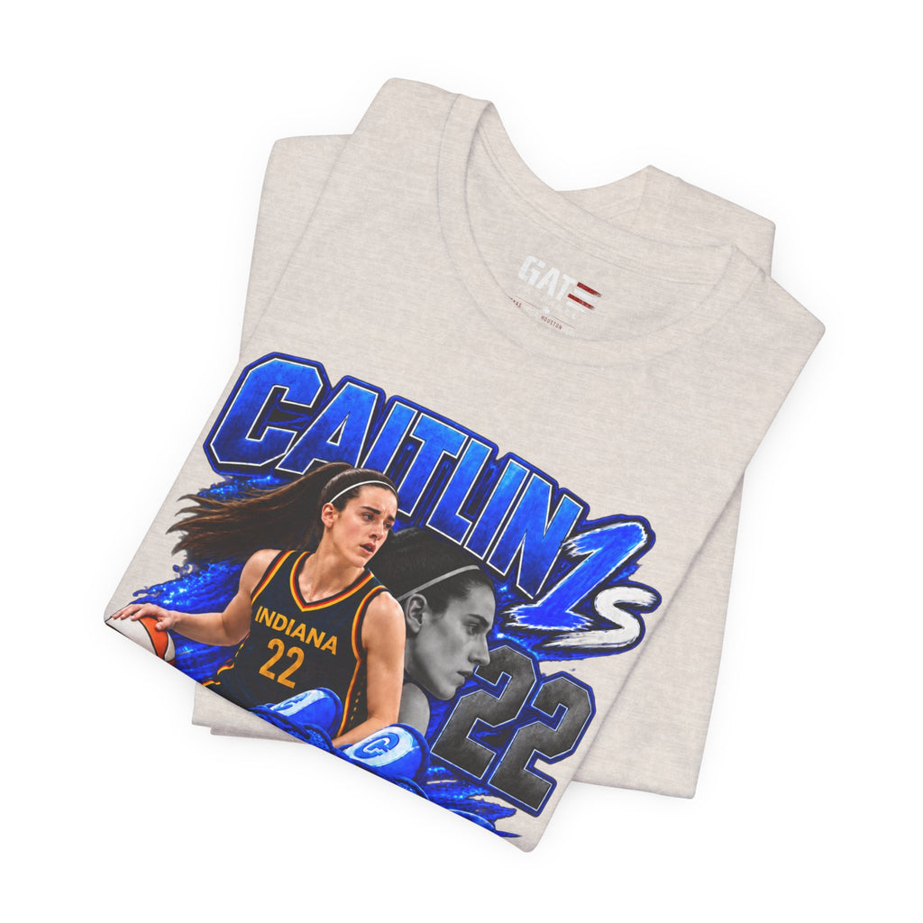 Caitlin Clark Caitlin 1s Racer Blue Classic Sneaker Shirt