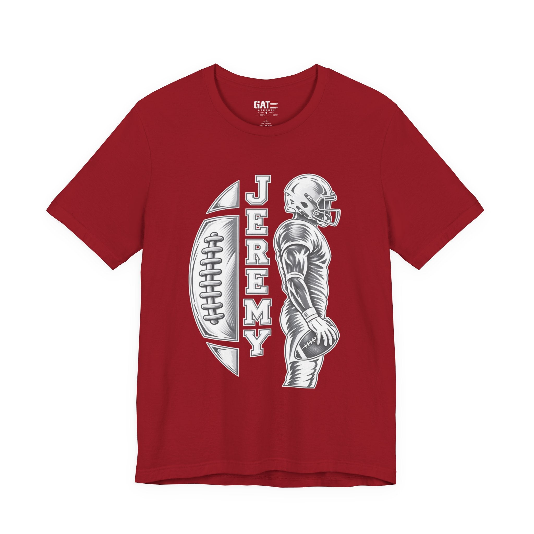 Football Mom Personalized Shirt Custom Player Name Number Game Day Tee