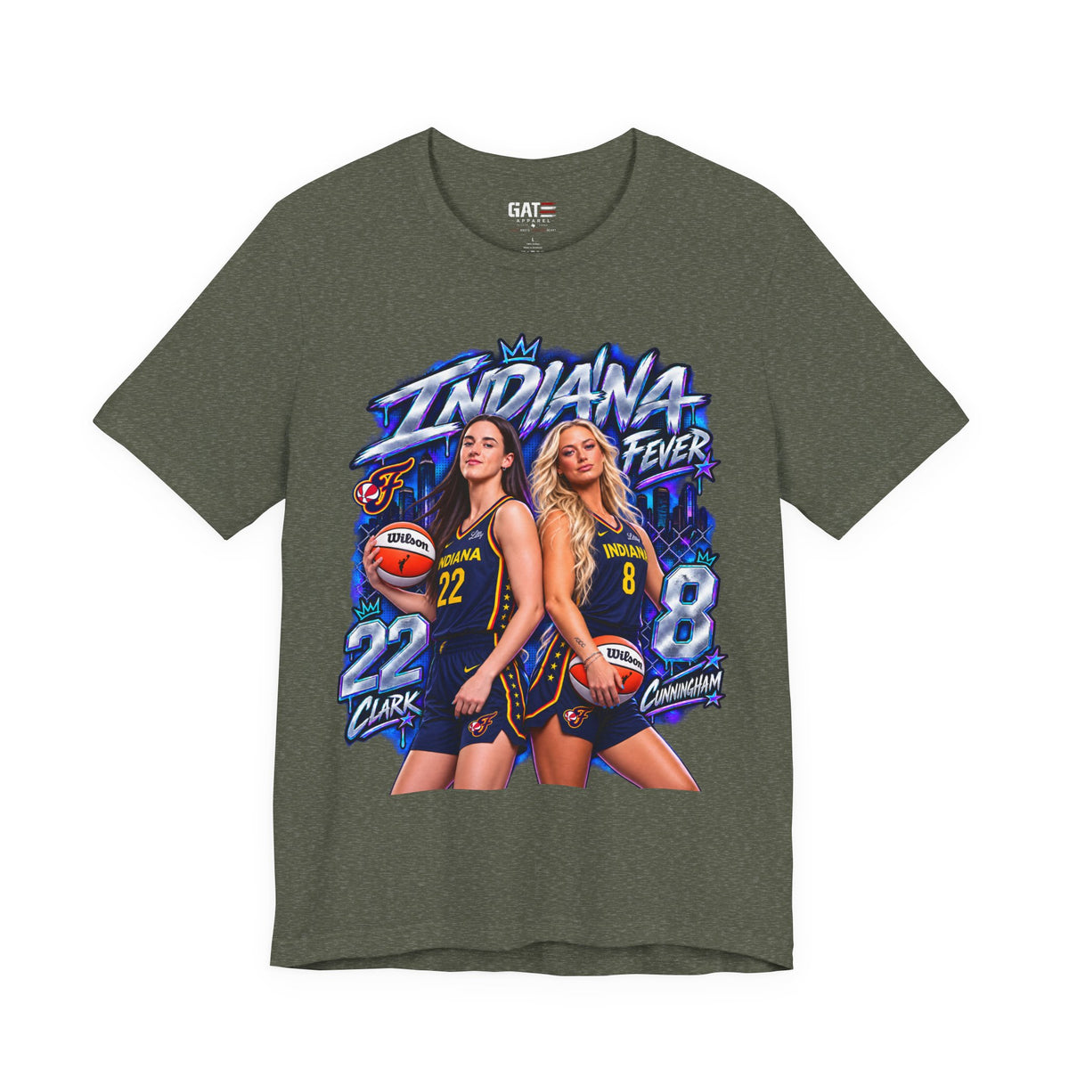 Caitlin Clark & Sophie Cunningham Indiana Fever Shirt