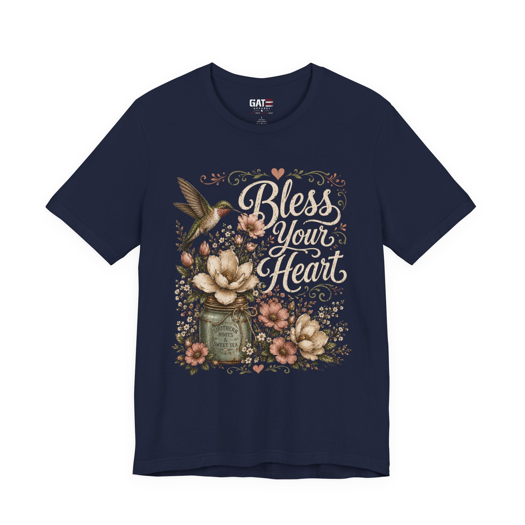 Funny Southern Shirt, Bless Your Heart Tee, Southern Humor Graphic Tee, Magnolia Floral Shirt, Country Girl Gift, Farmhouse Style Tee