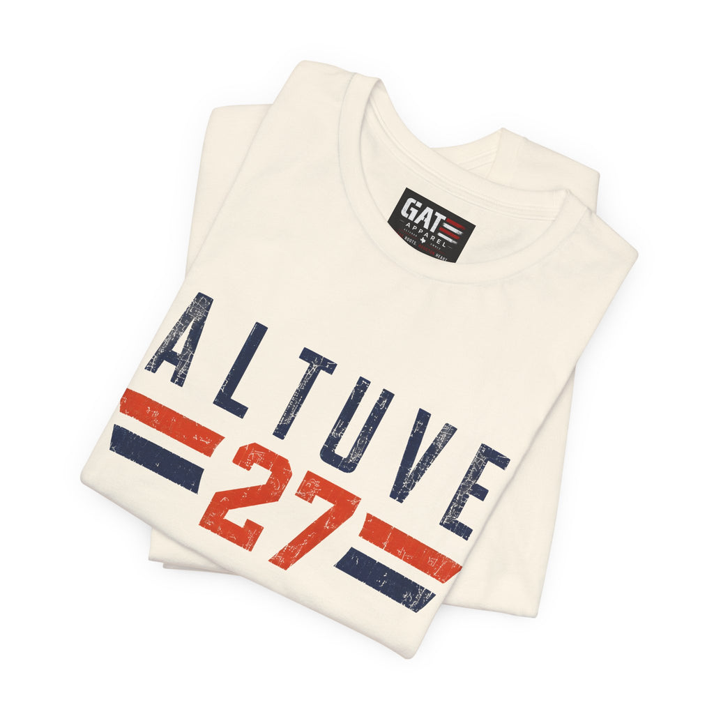Jose Altuve | Vintage Number 27 Graphic