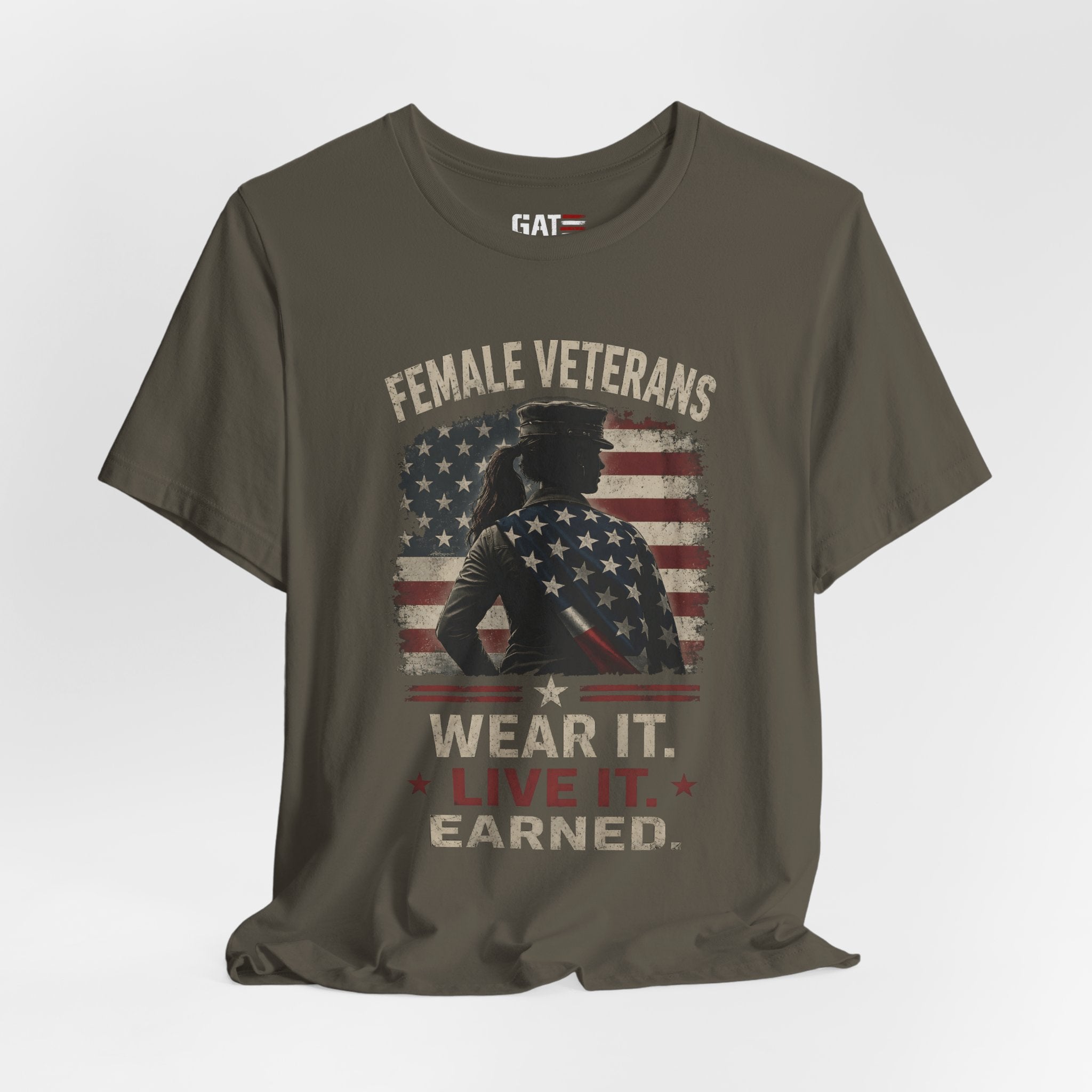 Female Veteran Shirt, Women Veteran Tee, Patriotic Military Shirt for Women, Female Veterans Gift, Veteran Pride Shirt, Women Who Served