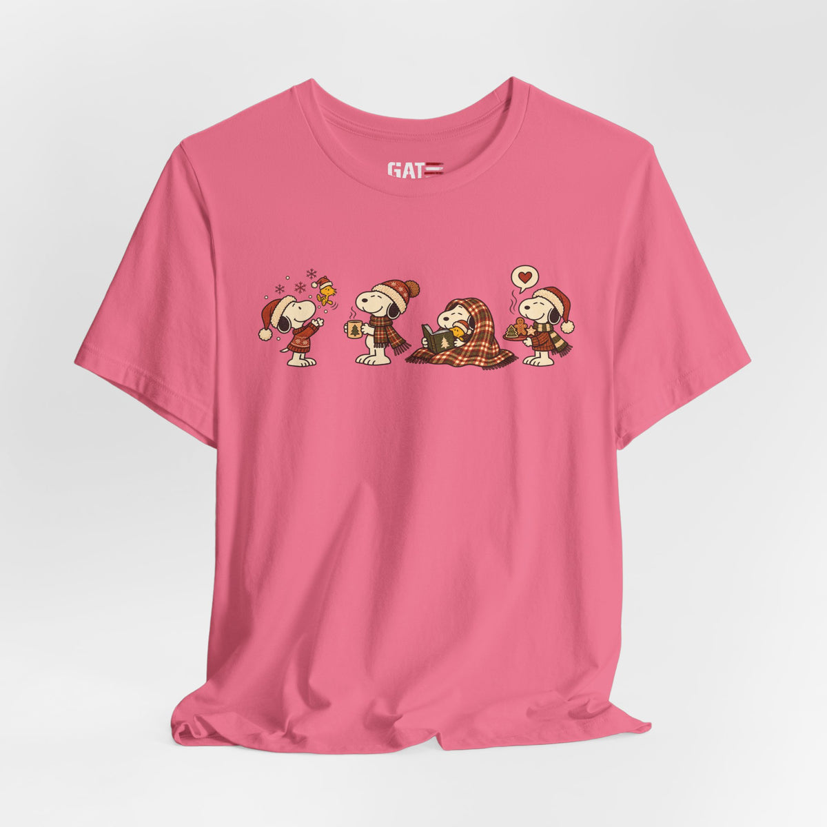 Cozy Christmas Snoopy Shirt - product mockup view 48