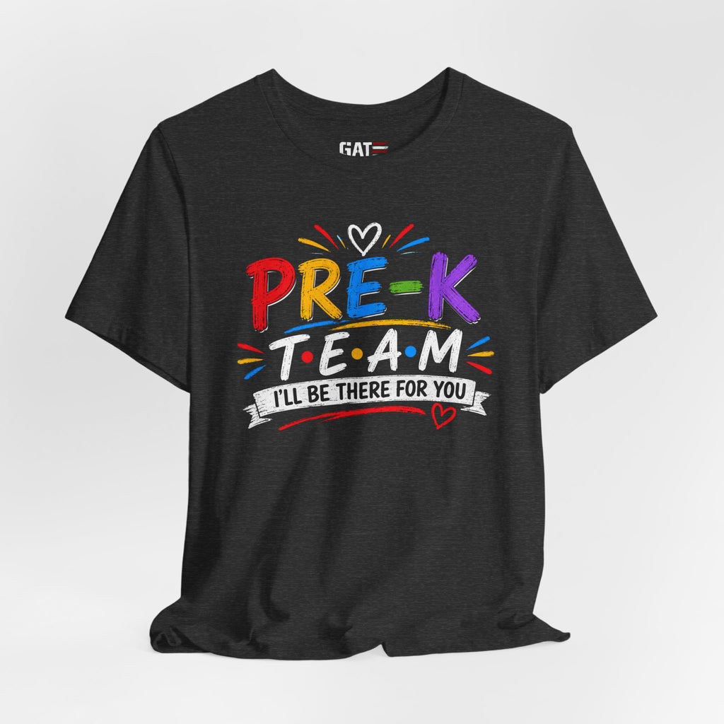 Pre-K Team Tee, Teacher Squad Shirt, Color Dot Inspired Teacher Shirt, Grade Level Team Gift, School Staff Apparel, Friends Theme