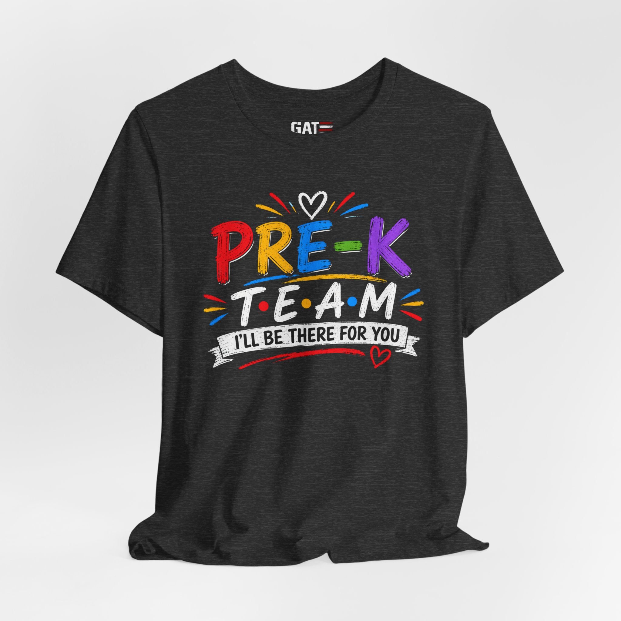 Pre-K Team Tee, Teacher Squad Shirt, Color Dot Inspired Teacher Shirt, Grade Level Team Gift, School Staff Apparel, Friends Theme
