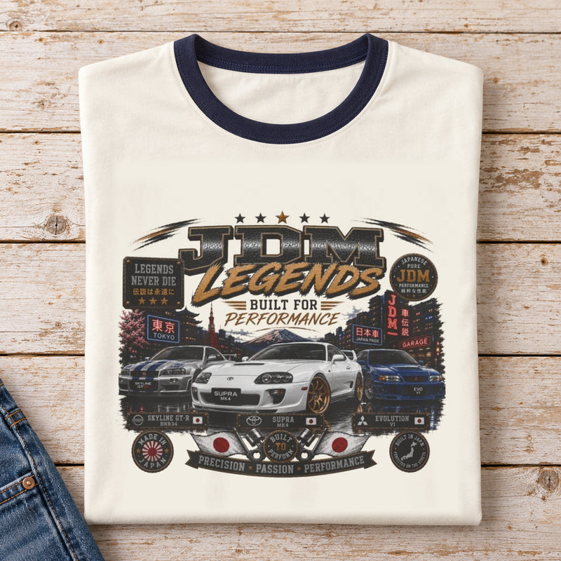 JDM Legends Supra MK4 GT-R Evo VI T-Shirt