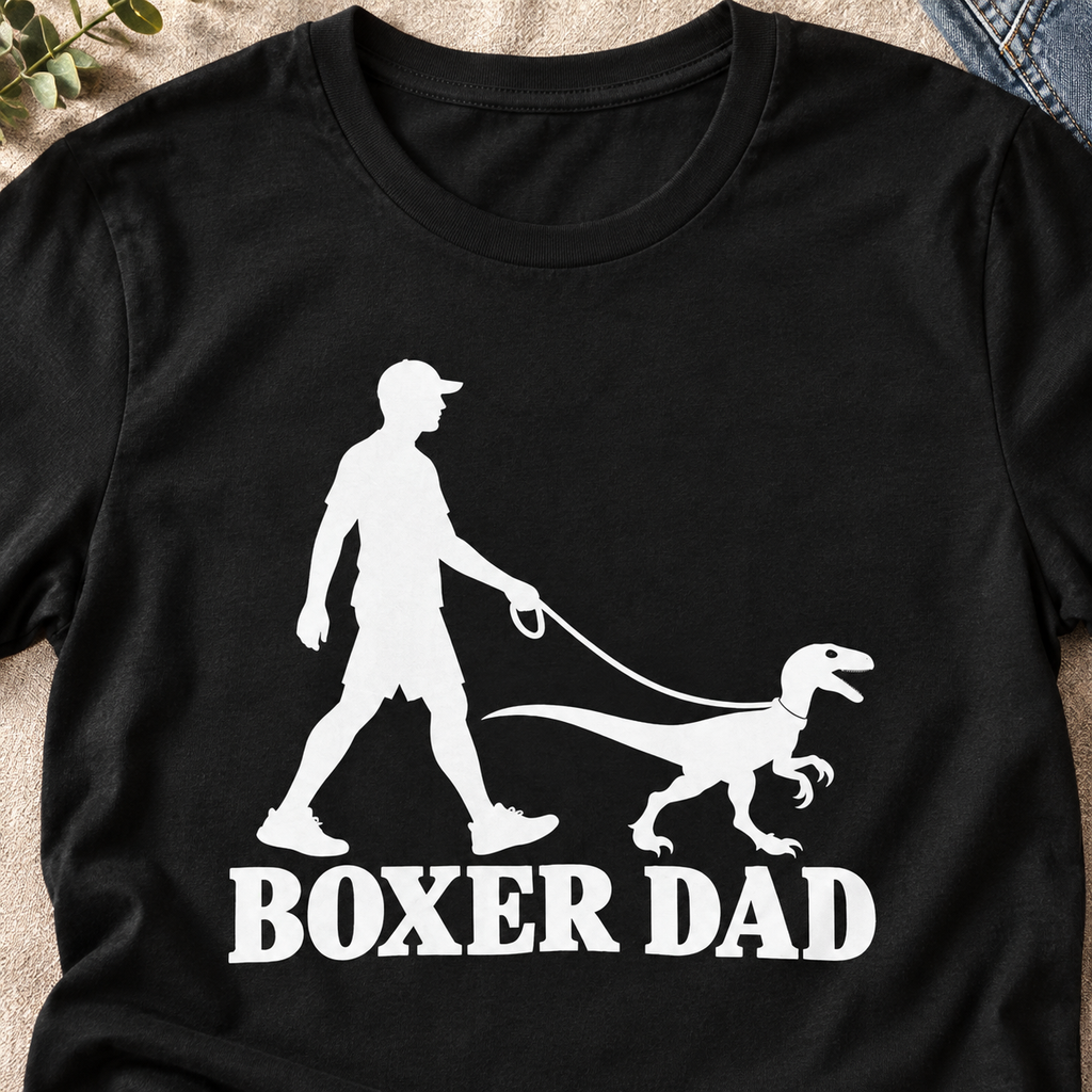 Personalized Dog Mom or Dad Shirt | Custom Dog Breed Tee — close-up lifestyle flat lay