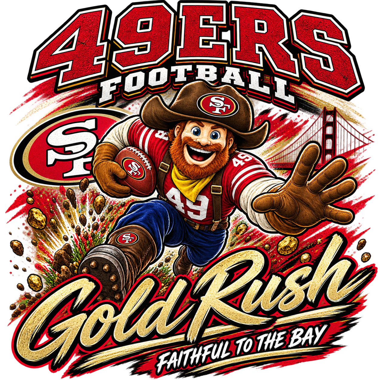 Custom Football Team Mascot Design| You Choose The Team