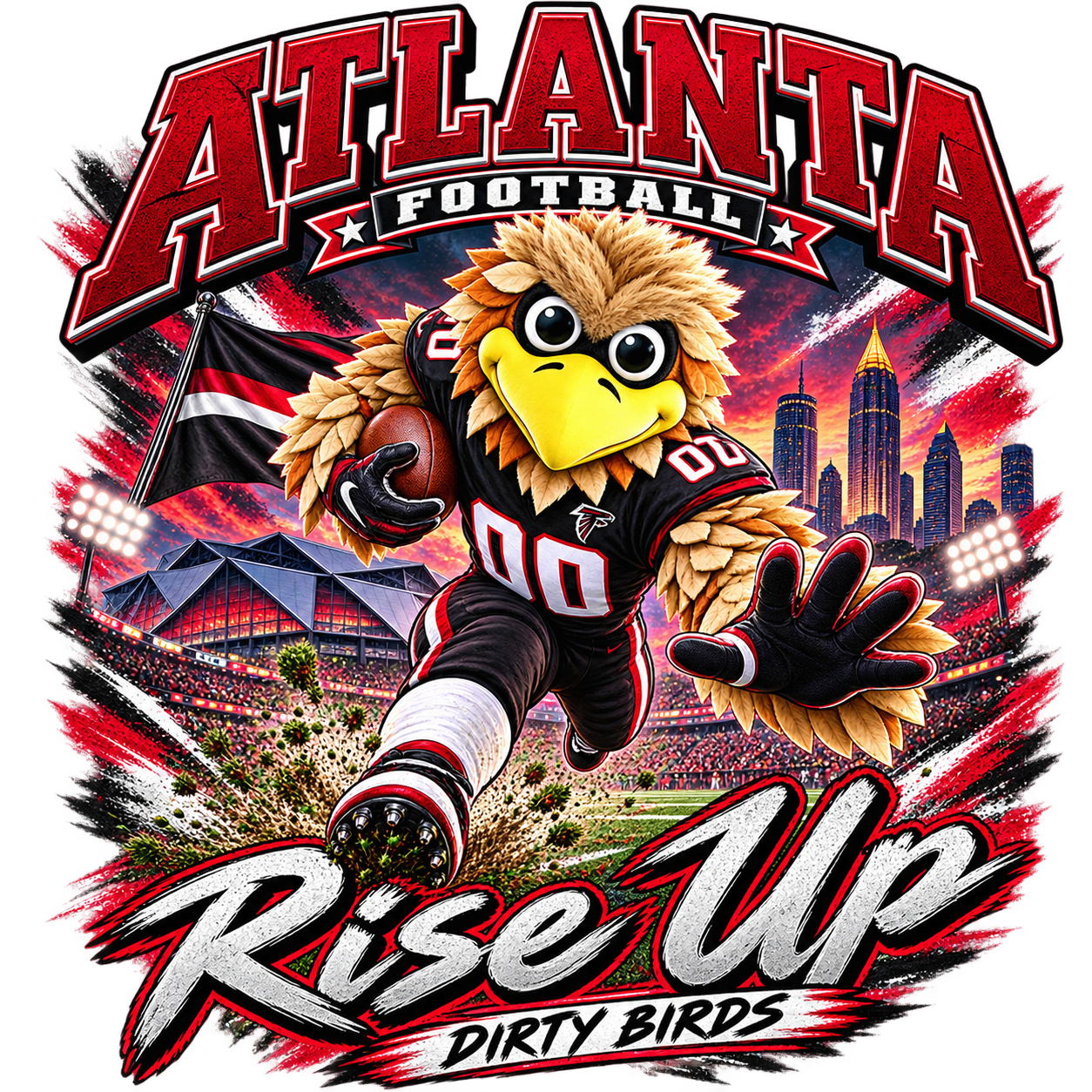 Custom Football Team Mascot Design| You Choose The Team