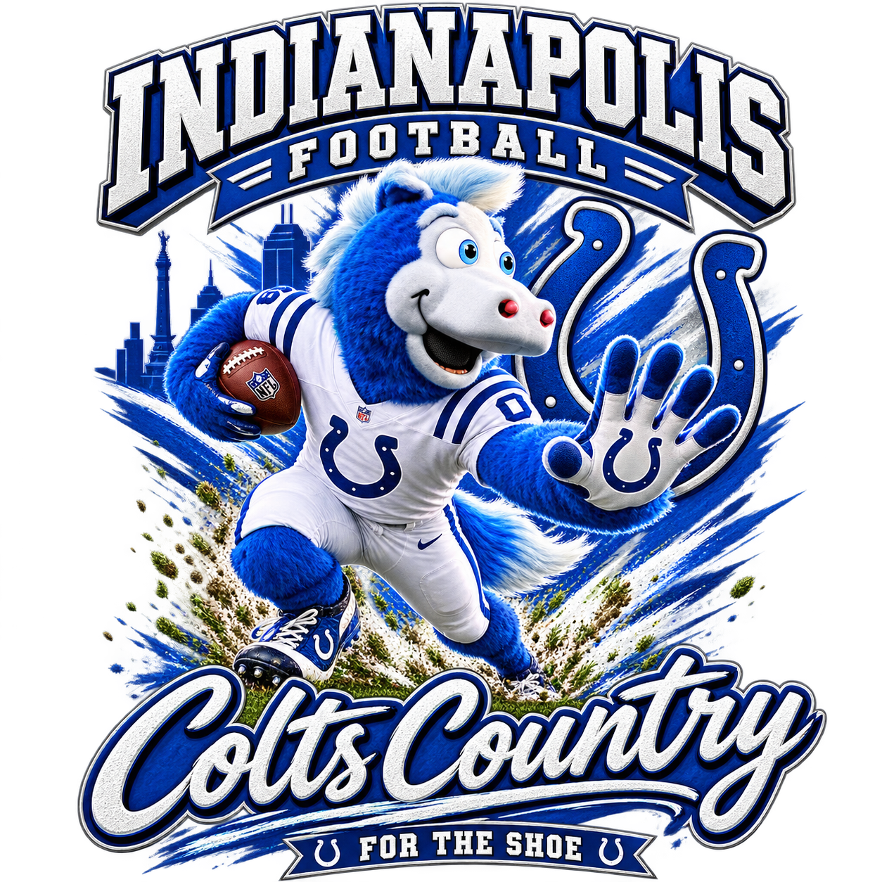 Custom Football Team Mascot Design| You Choose The Team