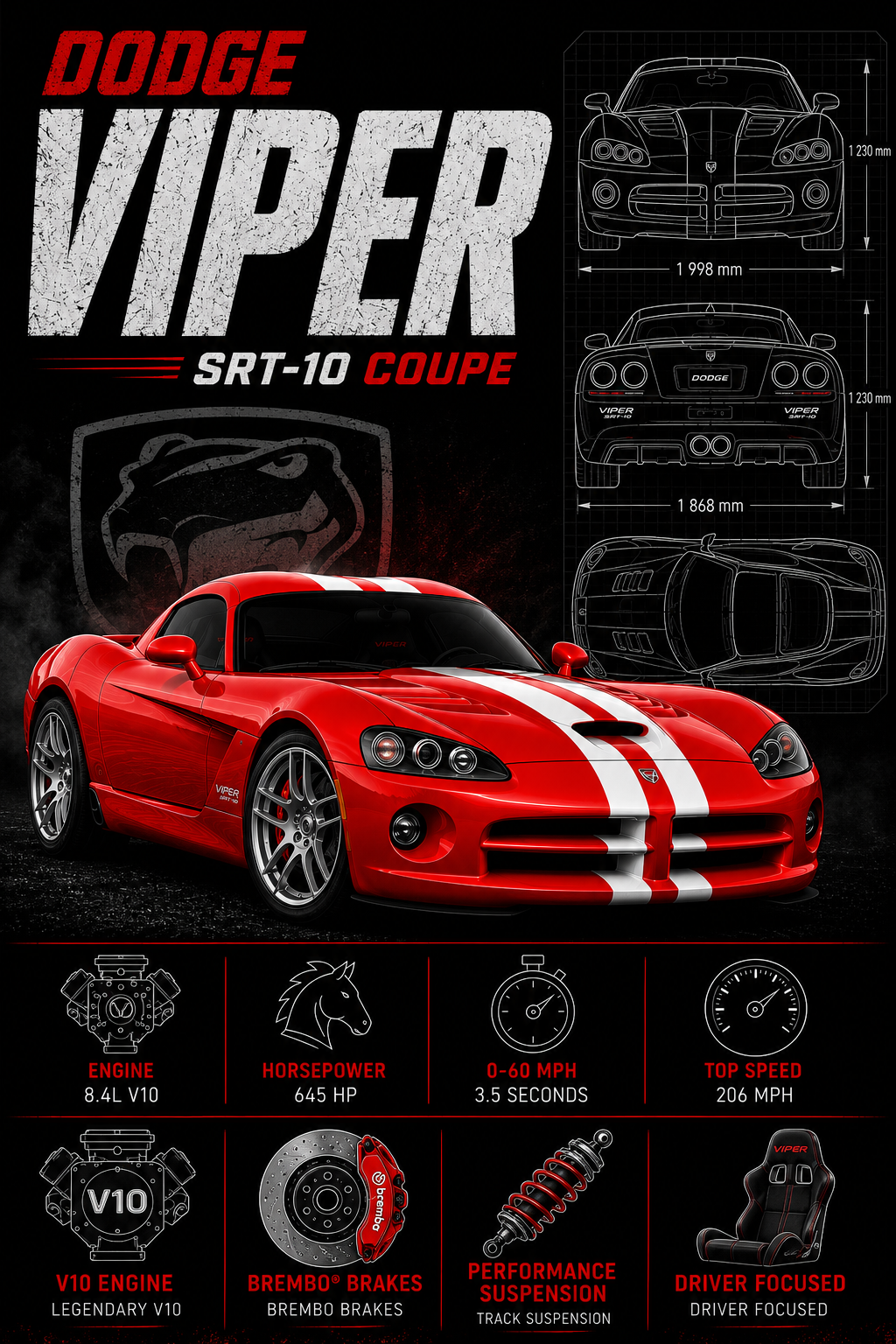 Custom Car/Truck Shirt|You Choose Make And Model|Chest Design With Large Back Graphic