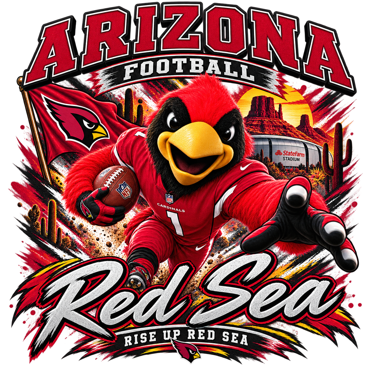 Custom Football Team Mascot Design| You Choose The Team