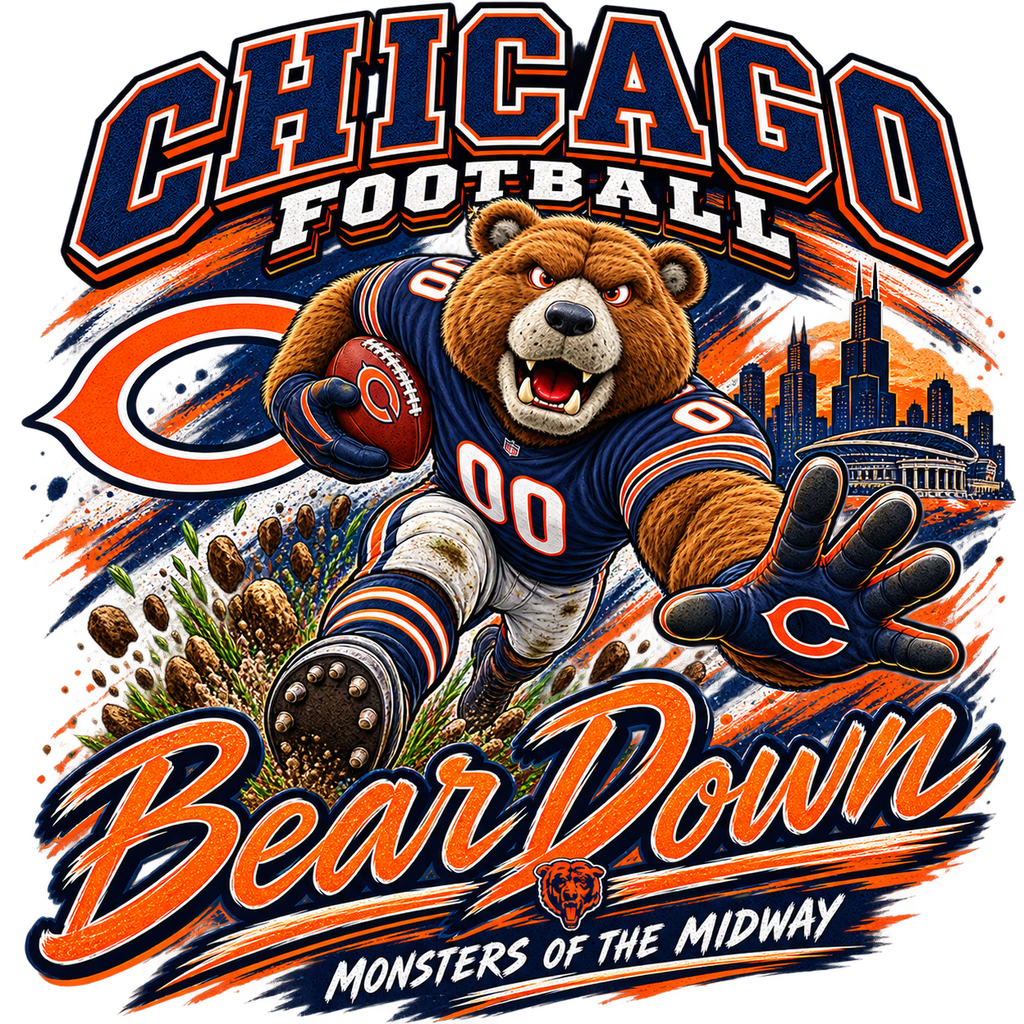 Custom Football Team Mascot Design| You Choose The Team