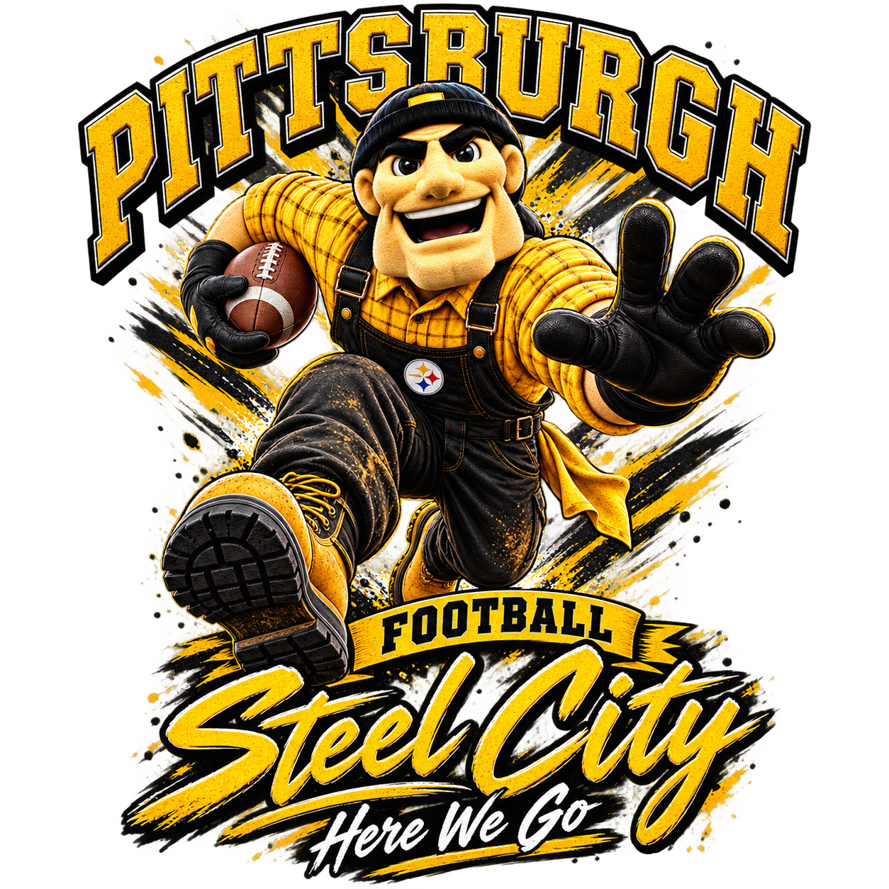 Custom Football Team Mascot Design| You Choose The Team