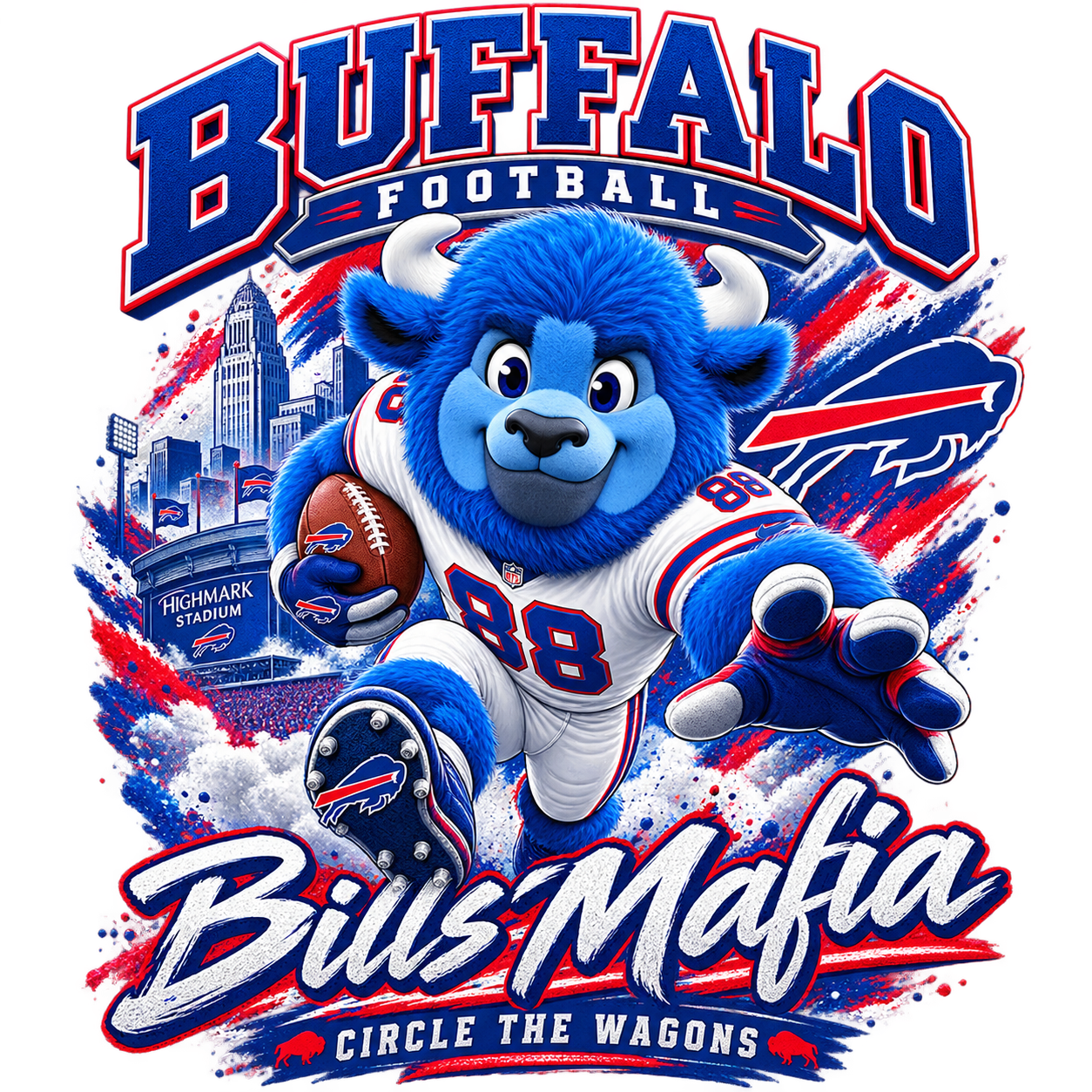 Custom Football Team Mascot Design| You Choose The Team