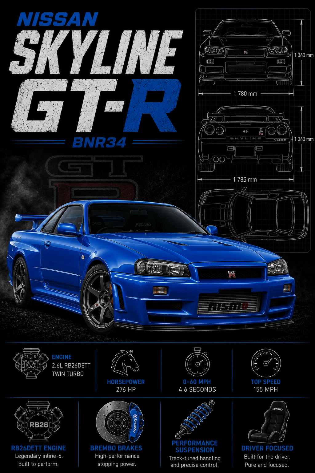 Custom Car/Truck Shirt|You Choose Make And Model|Chest Design With Large Back Graphic